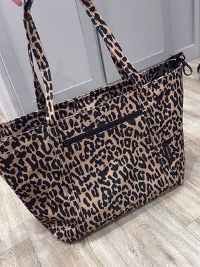 Colugo leopard diaper tote mommy bag
